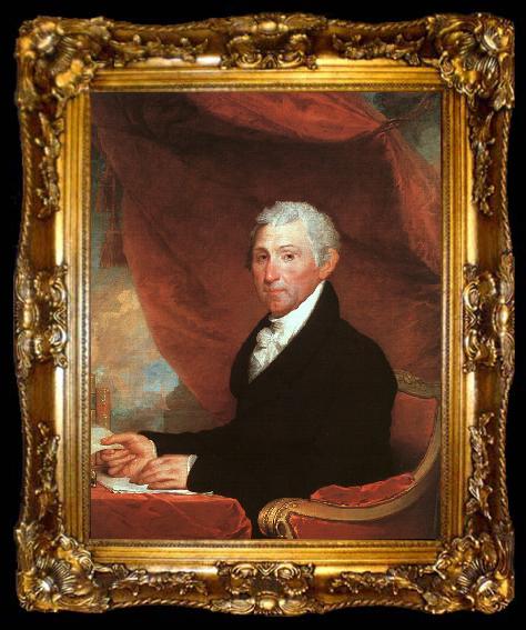 framed  Gilbert Charles Stuart James Monroe, ta009-2